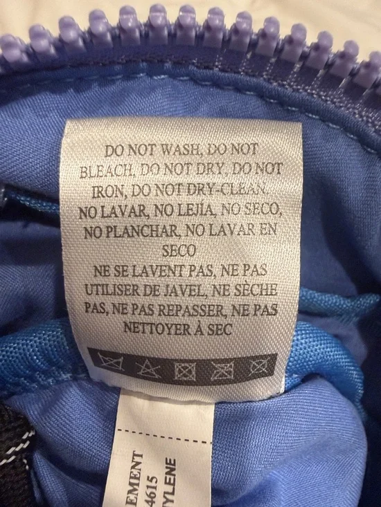 Street Level Quilted Lavender Adjustable Strap Crossbody or Shoulder Bag A2196 - Picture 8 of 10